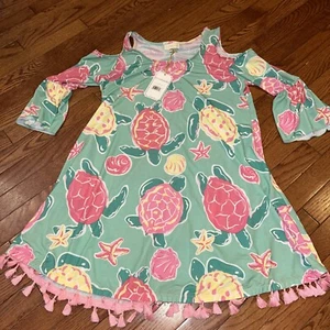 New Simply Southern Topsail Turtle Dress ~ Small - Picture 1 of 4