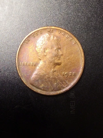 1928 P Lincoln Wheat Cents  Die Cracks Obverse/Reverse Cover