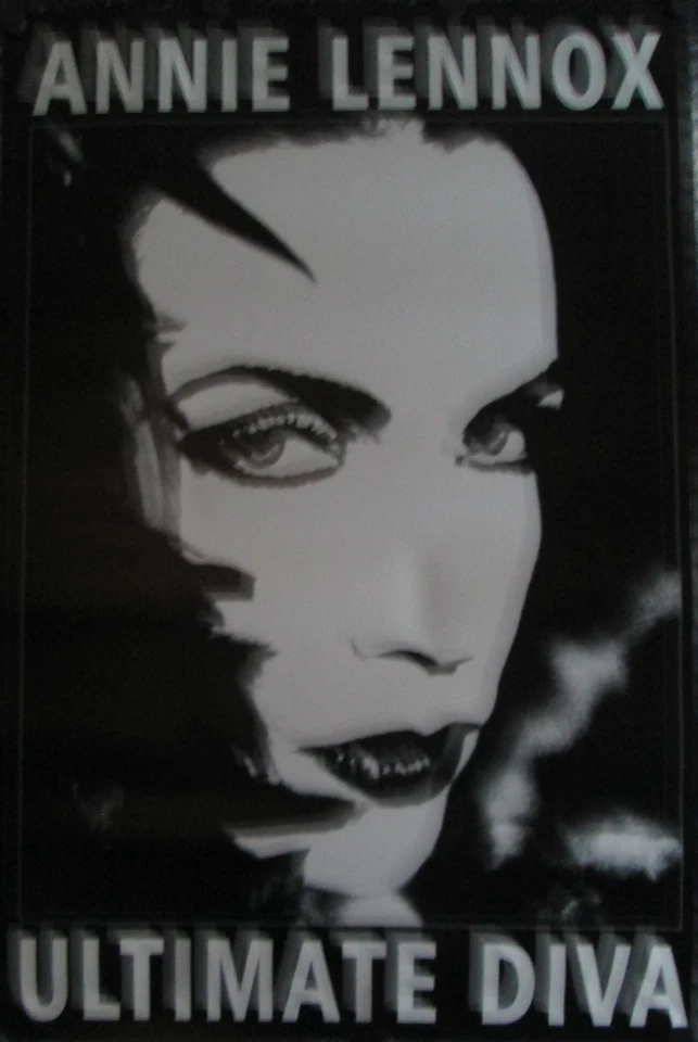 ANNIE LENNOX ULTIMATE DIVA ORIGINAL POSTER 1990'S 36" X 24" ROLLED MINT - Image 1 of 1