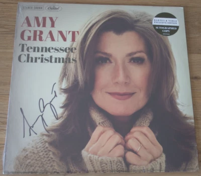 AMY GRANT Tennessee Christmas 2016 SIGNED Vinyl Record LP NEW SEALED holiday EX - Image 1 of 4