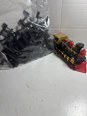 EUC Battery Powered 1862 Christmas Train w/ Tracks Forward/Reverse Tested Works - Image 1 of 4