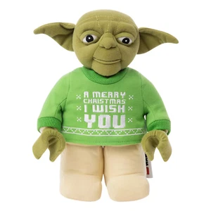 LEGO Star Wars YODA Holiday Christmas Sweater 12" Plush 2020 NWT - Picture 1 of 4