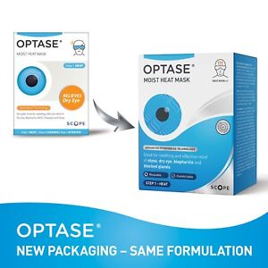 Eye Heat Mask - Optase  Eye Bag For Blepharitis, Eye Lid Inflammation, Dry Eye
