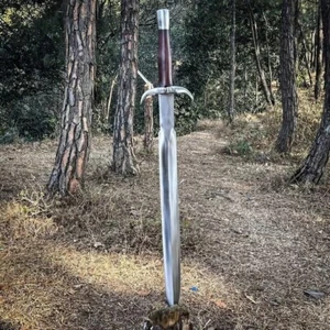 Custom Handmade Carbon Steel Blade VIKING Sword | Hunting Sword Camping,gift - Picture 1 of 8