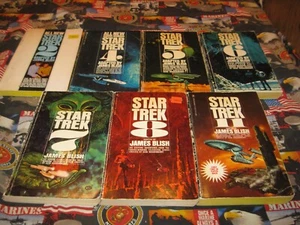 star trek vintage book lot by james blish - Picture 1 of 1
