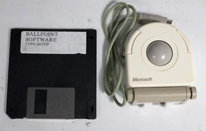 Vintage Microsoft Ballpoint PS/2 compatible mouse 36750 3007 NEW NOS - Picture 1 of 2