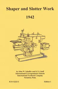 1937 - Machinist - Shaper and Slotter Work - 1937 - NEW reprint - Picture 1 of 4