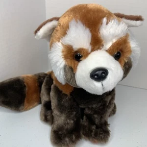 Adventure Planet ROTER PANDA Plüschtier Stofftier Dschungel 10 Zoll gestreifter Schwanz - Bild 1 von 12