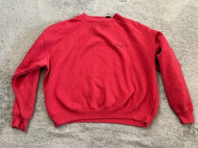 Vintage Greg Norman Red Pullover Golf Crewneck Sweatshirt Size Large 90s Shark - Image 1 of 4