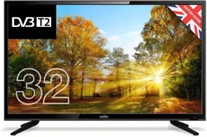32" Large Screen TV Energy Efficient Cello C32227T2 V3 Free View HD LED 2X HDMI - Picture 1 of 5