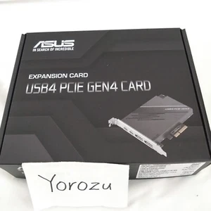 ASUS USB4 PCIE GEN4 CARD USB-C DisplayPort 1.4 PCIe 4.0 - Bild 1 von 6