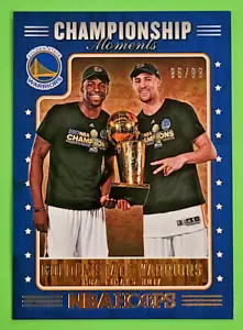 2017-18 NBA Hoops Championship Moments DRAYMOND GREEN KLAY THOMPSON #7 96/99 - Bild 1 von 2