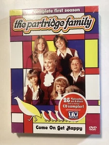 The Partridge Family The Complete First Season 4 Disc Set New Sealed Free Ship - Foto 1 di 6