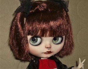 Blythe Custom TBL Doll Puppe OOAK "Gothic" 30 cm Blythe gemarkt - Bild 1 von 6