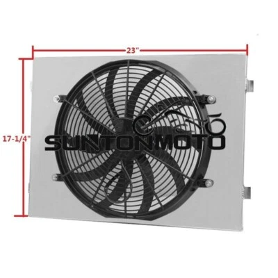 Ventilador de cubierta de aluminio para Cadillac Deville Eldorado Fleetwood Series 62 Starfire Foto 1 de 4