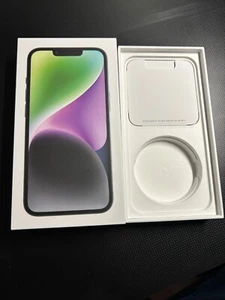 iPhone 14 Midnight 128GB (Box Only) NO PHONE - Picture 1 of 2