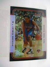 2003-04 Bowman Chrome Refractors #54 Howard Eisley KNICKS /300