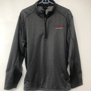 Under Armour Suéter Hombre Talla Grande Cuarto Cremallera Jersey Gris RN#49314 - Imagen 1 de 10