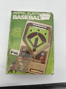 Vintage Mattel Baseball Electronic Handheld tabletop video game in Box - Picture 1 of 2