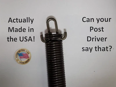 Afeitadora HD8 poste driver resorte, ¡Hecho en EE. UU.! Foto 1 de 3