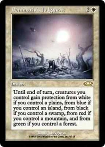DOMINARIA'S JUDGMENT Planeshift MTG White Instant RARE - Picture 1 of 1