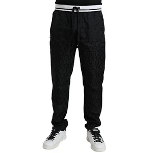 DOLCE & GABBANA Pants Black Nylon Jogger Skinny Sweatpants IT54 / W38/XL 1130usd - Picture 1 of 9