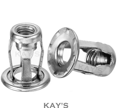 JACK NUTS THREADED INSERTS BLIND SPIDER NUT RIVNUTS SCREW ANCHOR M4 M5 M6 M8 M10 - Image 1 of 4