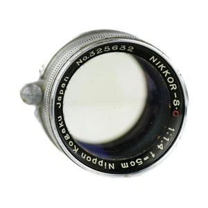 Nikon Nikkor S.C. Objektiv 5 cm f/1,4 M39 *LESEN* - Bild 1 von 8