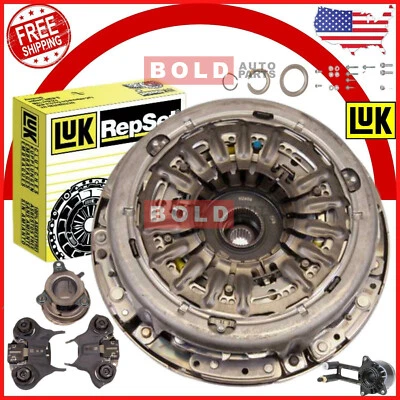 Kit Embrague-Auto Doble Embrague + Cilindro Esclavo LuK 07-233 Para Ford Focus Fiesta Foto 1 de 4