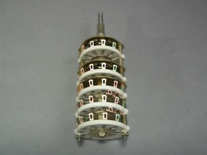 Electroswitch C854194 Rotary Switch 5 Sections 6 Position - NOS 5930-00-724-8129 - Picture 1 of 4