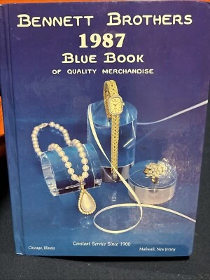 1987 Bennett Brothers Blue Book of Quality Merchandise Hardcover - Image 1 of 4
