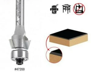 Amana Bevel Trim Router Bit Carbide Tip Bevel Laminate Trimmer 15 Degree 47200 - Picture 1 of 1