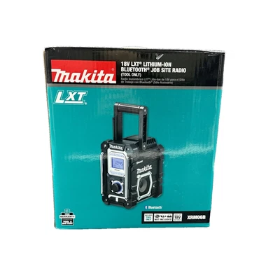 NEW Makita 18V LXT Lithium-Ion Cordless Bluetooth Job Site Radio (Tool Only) - Image 1 of 2