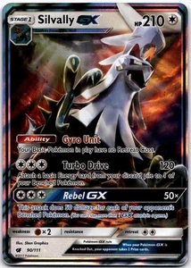 Silvally GX Ultra Rare SM - Crimson Invasion 90/111 NM - Picture 1 of 2