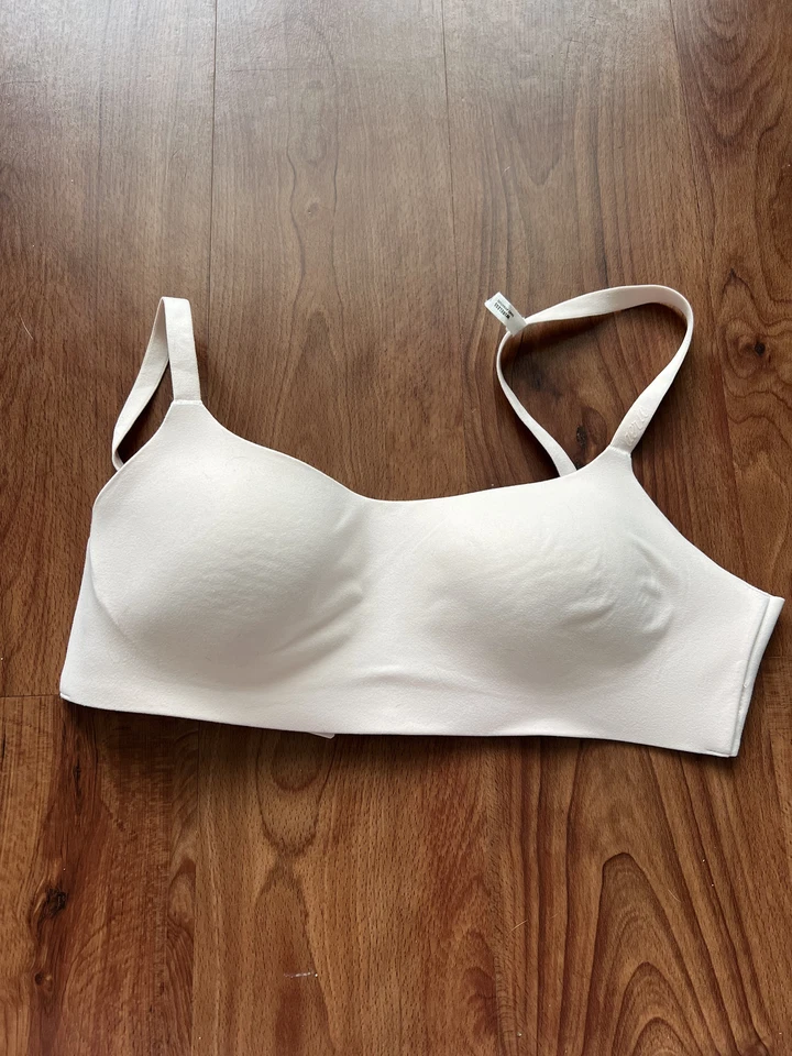 Aerie Women Bra Medium Light Pink SMOOTHEZ T Shirt Wireless Strap NWOT - Image 1 of 3