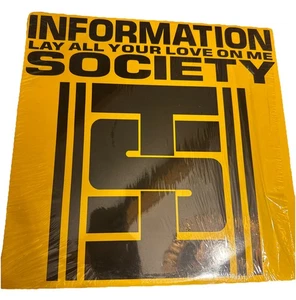 Lay All Your Love On Me - Information Society | 1989 Vinyl LP | Tommy Boy | VG - Imagen 1 de 4