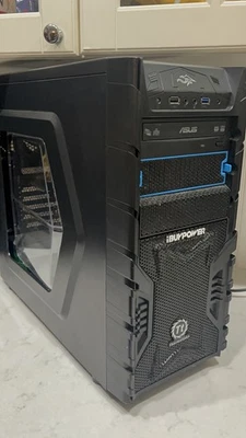 iBUYPOWER Gaming PC Desktop Tower Not tested AS IS for Parts or Repair - Image 1 of 4