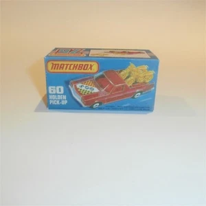 Pastilla roja Matchbox Lesney Superfast 60e Holden caja personalizada estilo K #13 - Imagen 1 de 4