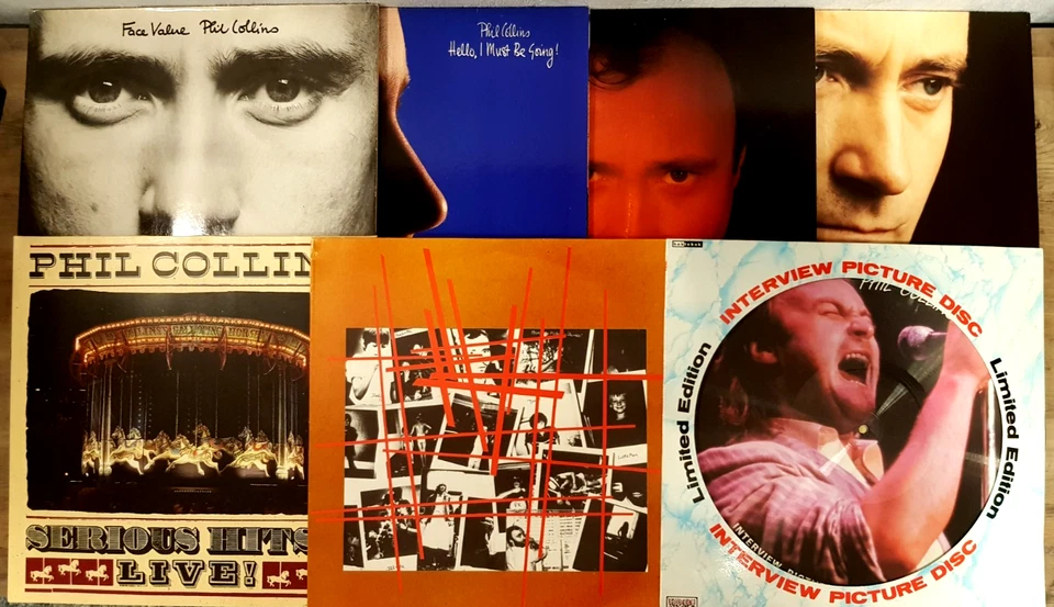Phil Collins – 9xLPs Vinyl Sammlung Picture Disc - No Jacket Required, Live usw. - Bild 1 von 4