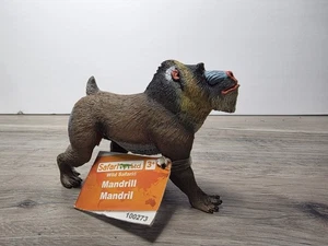 Safari Ltd Mandrill Baboon Monkey Wildlife Animal Figure Toy Figurine 2019 4" - Picture 1 of 5