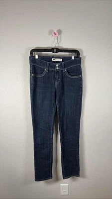 Levi's 529 изогнутые узкие ноги темно стирка синий джинсовой ткани джинсы женский размер 6 - Изображение 1 из 4