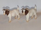 Lot of 2 Schleich 2001 BOER NANNY GOATS Female Farm Animal