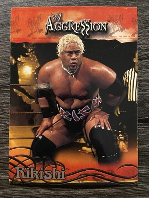 2003 Fleer WWE Aggression Series "Rikishi" Trading Card (#69) - Image 1 of 2