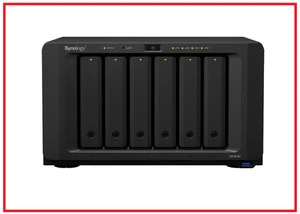 Synology Diskstation DS1618+ NAS 8GB RAM, 8TB of storage + 10Gbe LAN & SSD Cache - Afbeelding 1 van 18