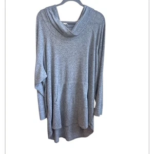Torrid Super Soft Plush Cowl Neck Tunic Sweatshirt Size 5X - Picture 1 of 4