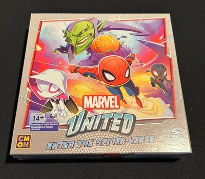 Enter the Spider-Verse Marvel United Board Game CMON NIB - Image 1 of 2