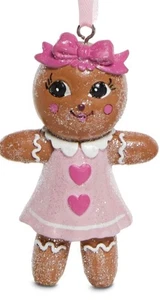 NEW Dolls Kill Sugar Thrillz Glitter Gingerbread Girl CHRISTMAS HOLIDAY Ornament - Picture 1 of 5