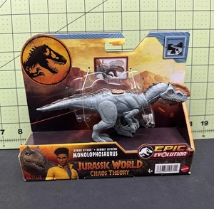 Jurassic World Chaos Theory Epic Evolution Monolophosaurus Strike Attack NUEVO EN CAJA - Imagen 1 de 5