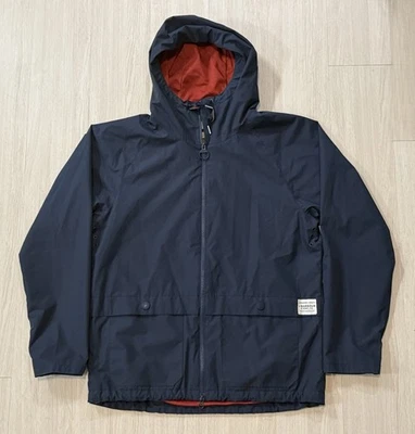 NWOT J. Barbour & Sons ‘Begral’ Showerpoof Rain Jacket Medium Navy Coat MSP0059 - Image 1 of 4