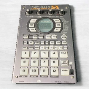 Muestreador de onda lineal portátil Roland SP-404SX usado probado - Imagen 1 de 5